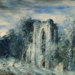 Netley Abbey by Moonlight